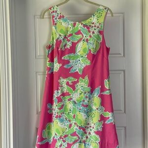 Lilly Pulitzer Pink and White Dress. No smoking, no pets.